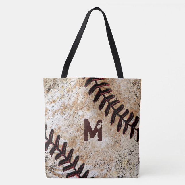 La bolsa de asas del béisbol del número o del (Anverso)