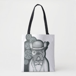 La bolsa de asas del blanco de sir Bouledogue
