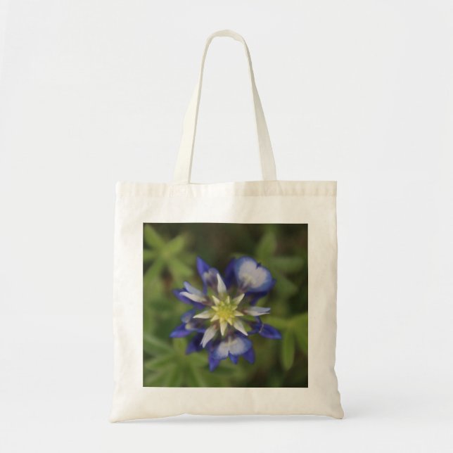 La bolsa de asas del Bluebonnet de Tejas (Frente)