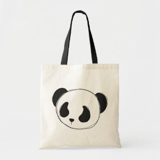 la bolsa de asas del bosquejo de la panda