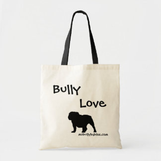 La bolsa de asas del bulldog del amor del matón
