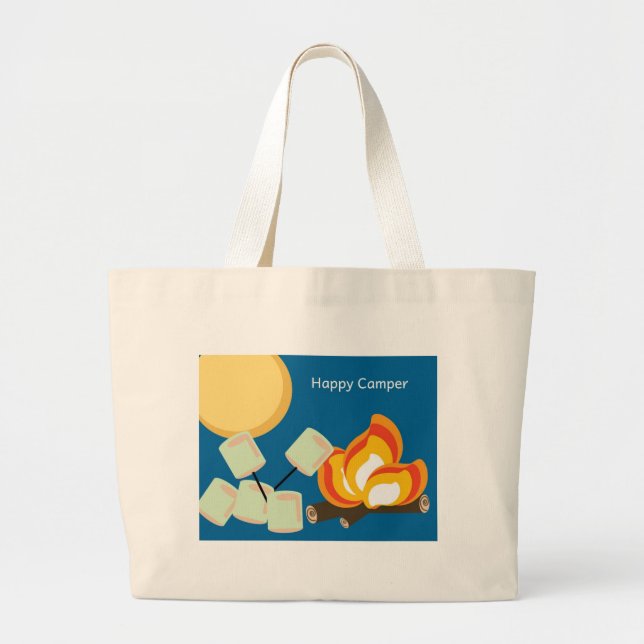 La bolsa de asas del campista contento (Frente)