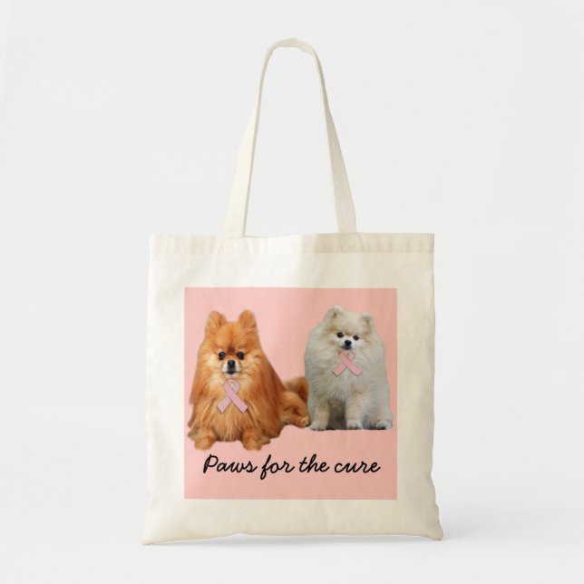 La bolsa de asas del cáncer de pecho de Pomeranian (Frente)