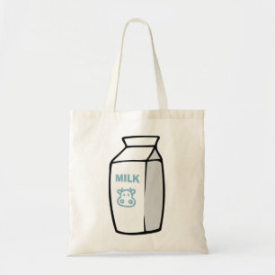 La bolsa de asas del cartón de la leche