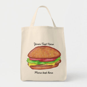 La bolsa de asas del cheeseburger