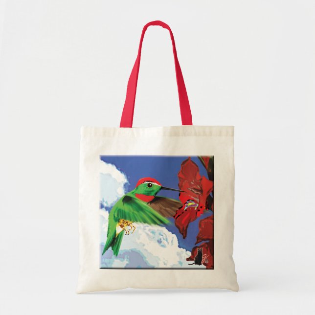 La bolsa de asas del colibrí (Frente)