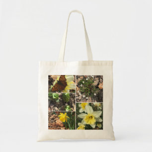 LA BOLSA DE ASAS DEL COLLAGE DE LA FLOR
