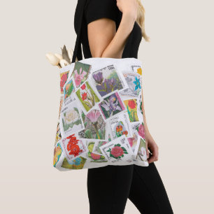 La bolsa de asas del collage del sello