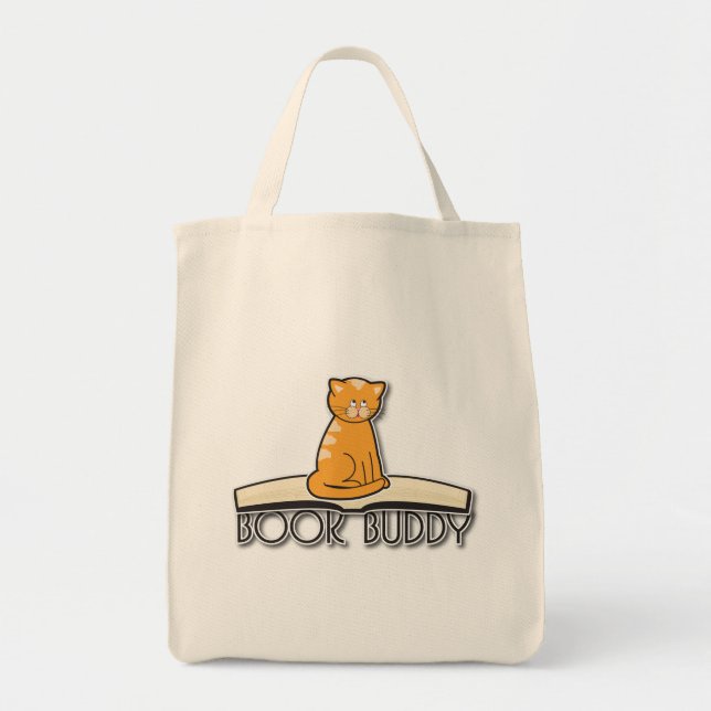 La bolsa de asas del compinche del libro del gato (Frente)