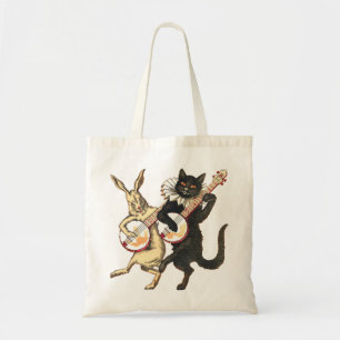 La bolsa de asas del conejo y del gato