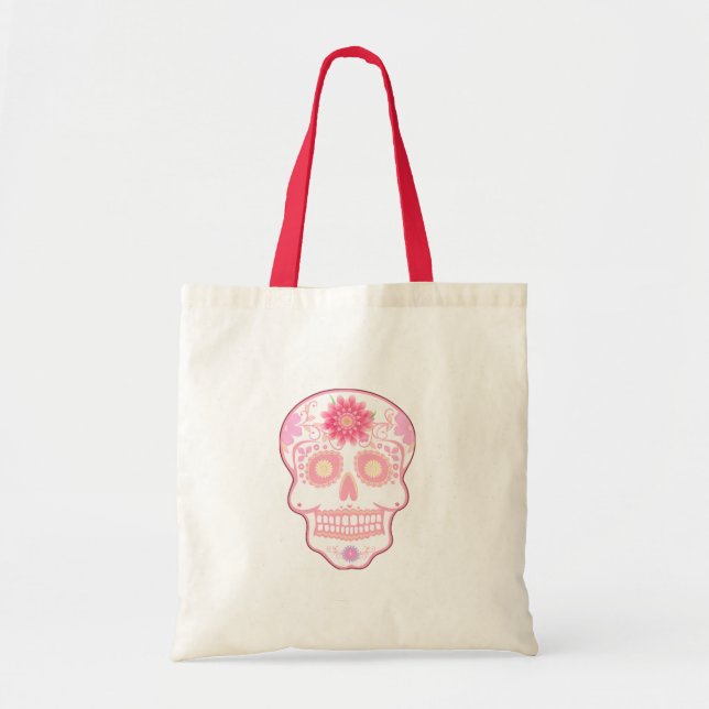 La bolsa de asas del cráneo del azúcar (Frente)