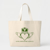 La bolsa de asas del día de St Patrick del