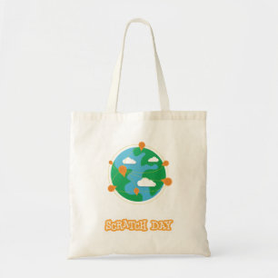 La bolsa de asas del día del rasguño