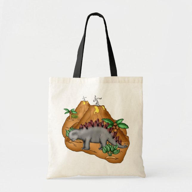 La bolsa de asas del dinosaurio (Frente)