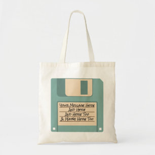 La bolsa de asas del disco blando del ordenador de