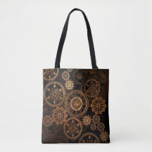 La bolsa de asas del diseño de Steampunk