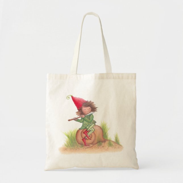 La bolsa de asas del duende de la flauta (Frente)