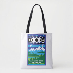 La bolsa de asas del eclipse solar de Jackson Hole