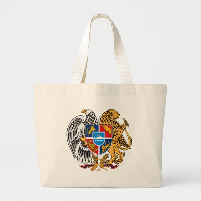 La bolsa de asas del escudo de armas de Armenia (Frente)