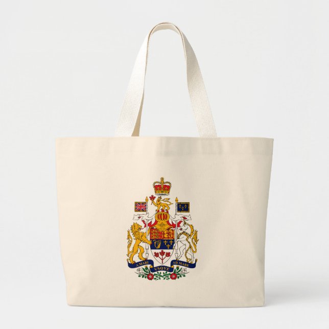 La bolsa de asas del escudo de armas de Canadá (Frente)