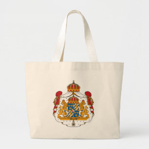 La bolsa de asas del escudo de armas de Suecia