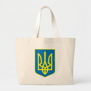 La bolsa de asas del escudo de armas de Ucrania