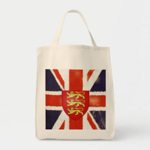 La bolsa de asas del escudo de armas de Union Jack