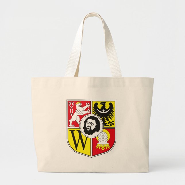 La bolsa de asas del escudo de armas de Wroclaw (Frente)