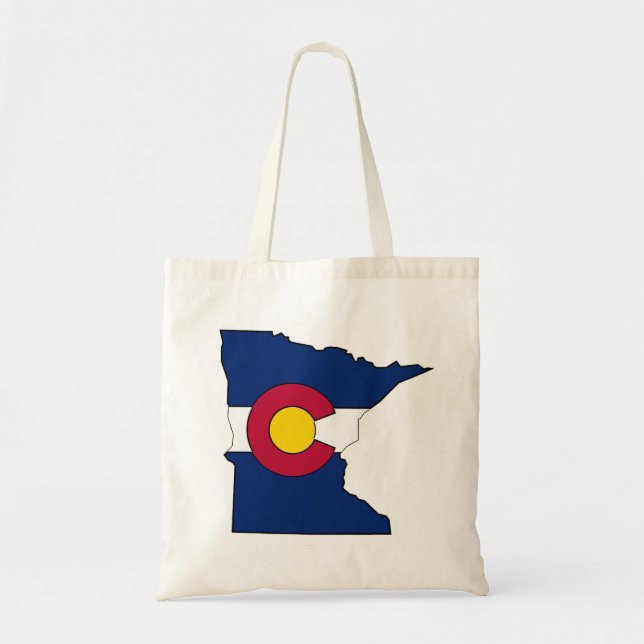 La bolsa de asas del esquema de Minnesota de la (Frente)