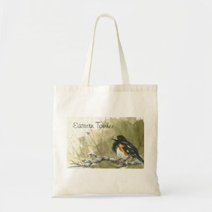 La bolsa de asas del este del Towhee