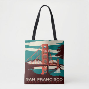 La bolsa de asas del estilo del vintage de San