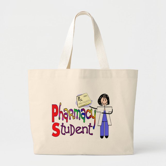 la bolsa de asas del estudiante de la farmacia (Frente)