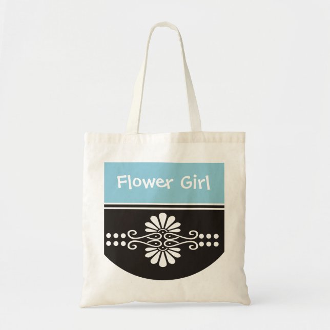 La bolsa de asas del florista - azul (Frente)