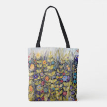 La bolsa de asas del flower power
