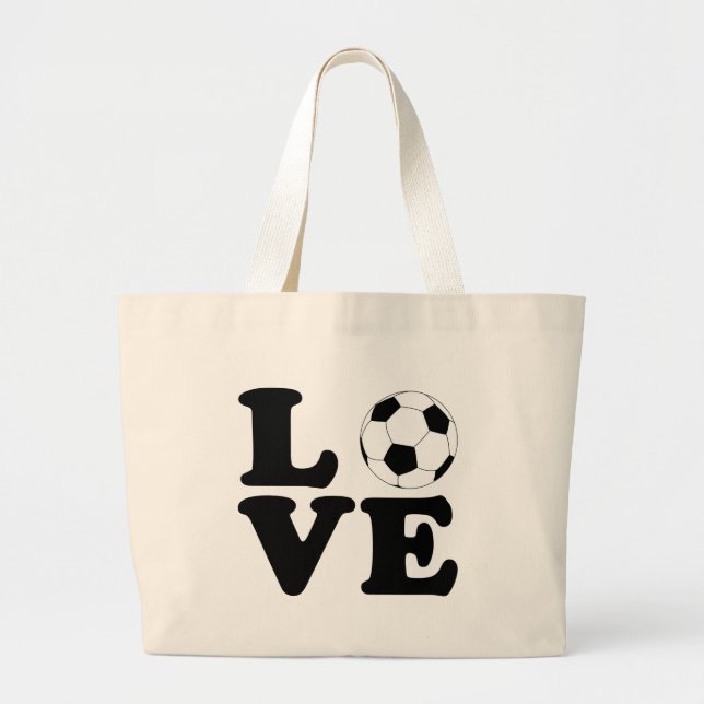 La bolsa de asas del fútbol del amor (Frente)