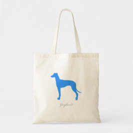 La bolsa de asas del galgo (silueta azul)