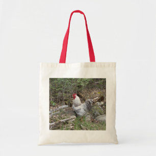 La bolsa de asas del gallo del diseñador