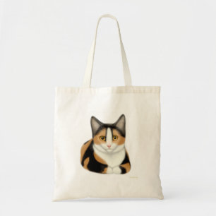 La bolsa de asas del gato de calicó