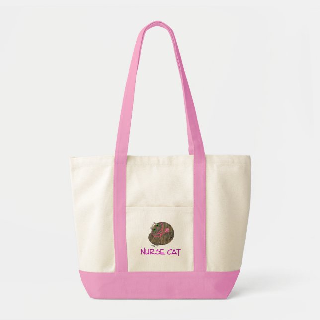La bolsa de asas del gato de la enfermera (Frente)