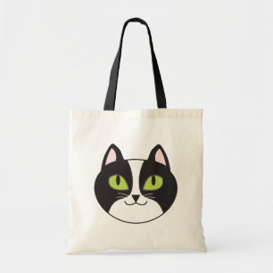 La bolsa de asas del gato del smoking