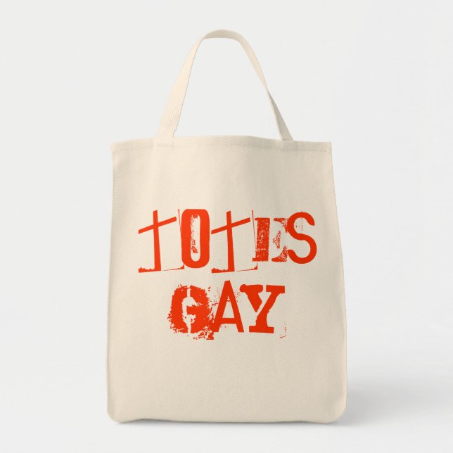 La bolsa de asas del gay de los totes (Frente)