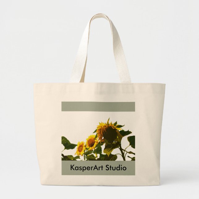 La bolsa de asas del girasol (Frente)