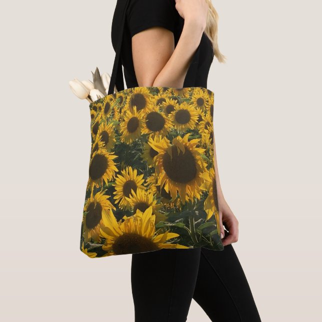 La bolsa de asas del girasol (Detalle)