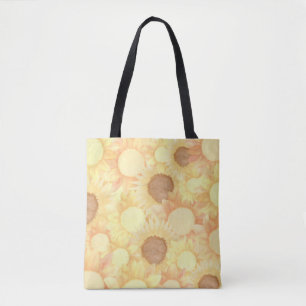 La bolsa de asas del girasol de la sol