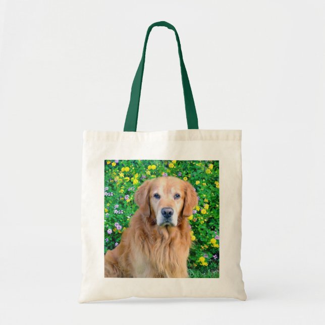 La bolsa de asas del golden retriever (Frente)