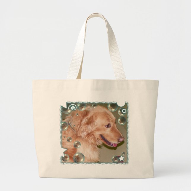 La bolsa de asas del golden retriever (Frente)