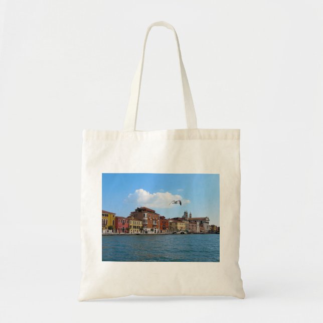 La bolsa de asas del Gran Canal de Venecia (Frente)