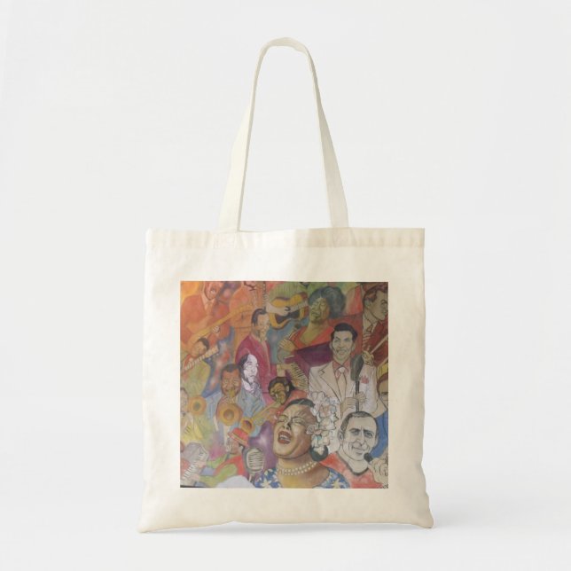 La bolsa de asas del grupo de jazz (Frente)
