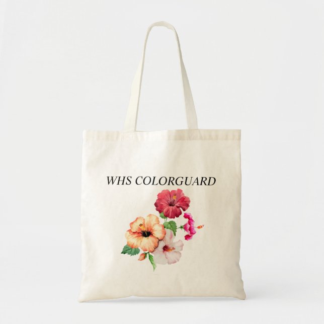 La bolsa de asas del hibisco (Frente)