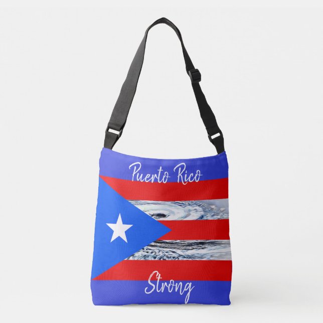 La bolsa de asas del huracán de la bandera de (Anverso)